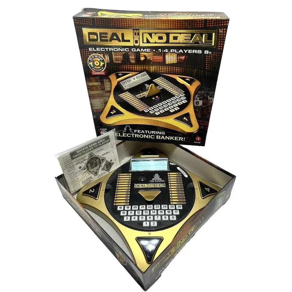 Deal or No Deal Electronic Game 2006 Irwin Toys Complete & Tested